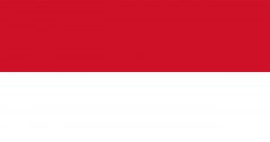 Indonesia flag - interloop